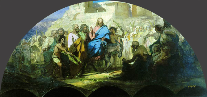 семирадский въезд Христа в Иерусалим