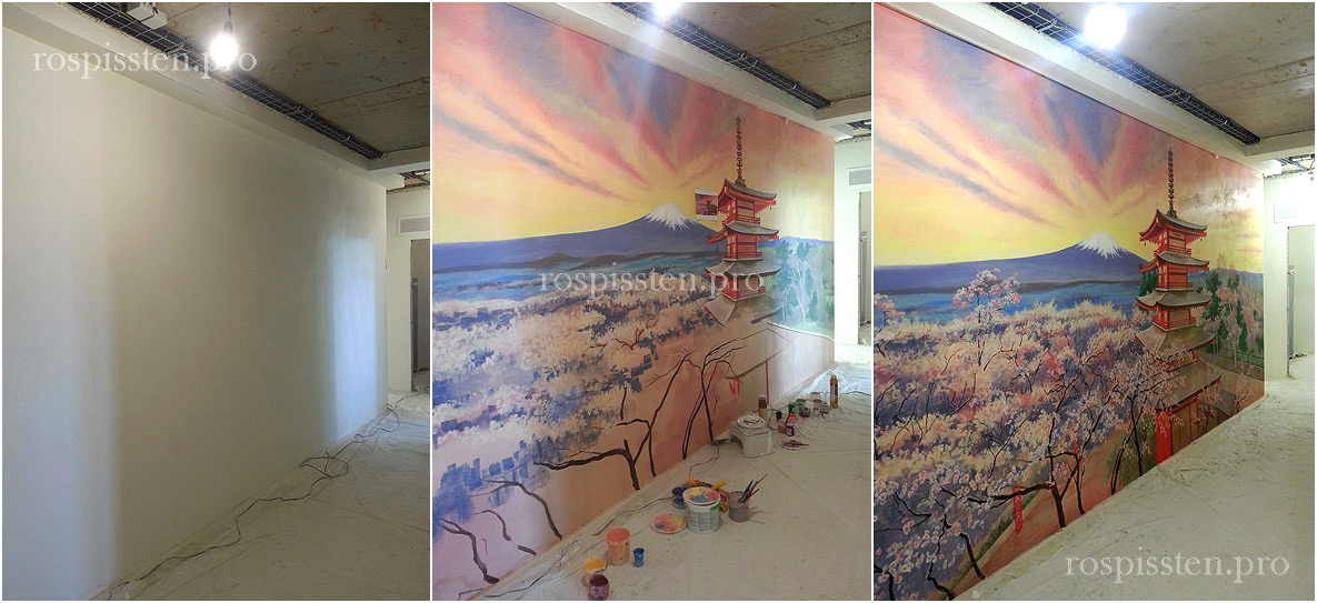 роспись-стен-акрилом-пейзажи-японии